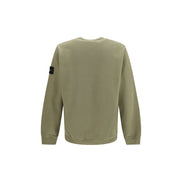 Stone Island Bicolor Cotton Sweatshirt