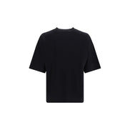 Tricou Palm Angels negru din bumbac cu logo box