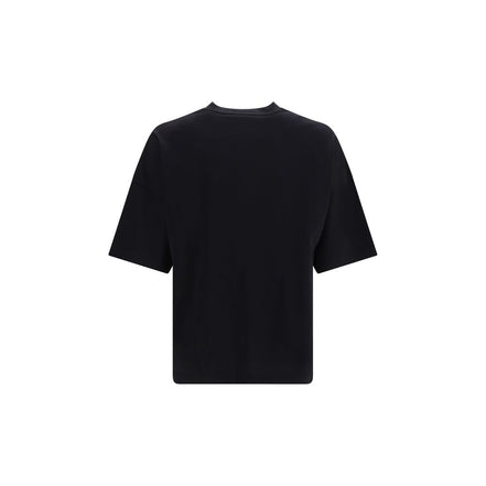 Tricou Palm Angels negru din bumbac cu logo box