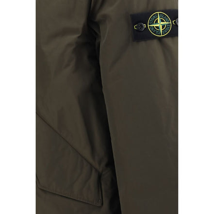 Stone Island Bicolor Polyester Shell Jacket