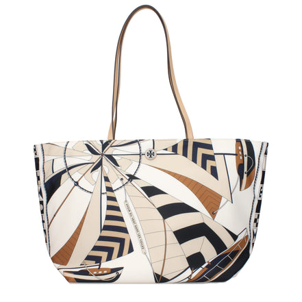 Tory Burch Geantă Crossbody Bej din Material Textil