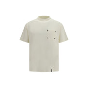 Palm Angels White Cotton T-Shirt