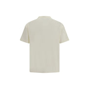 Palm Angels White Cotton T-Shirt