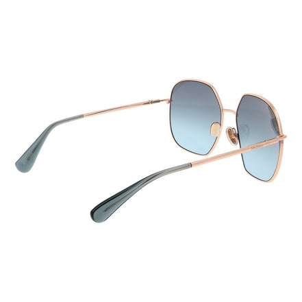 Max Mara Ochelari de Soare Aurii Roz din Metal