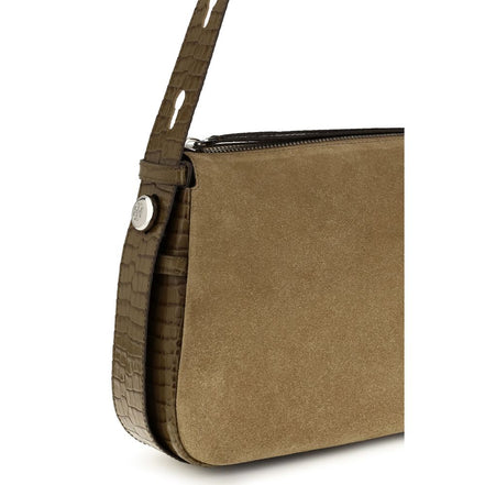 Tory Burch Geantă de Umăr Bej din Piele Întoarsă