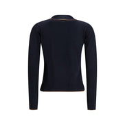 Max Mara Cardigan Albastru din Mătase
