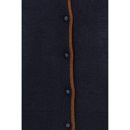 Max Mara Cardigan Albastru din Mătase
