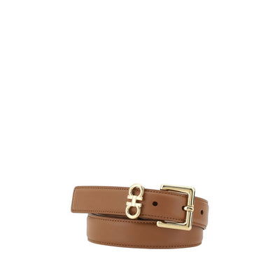 Ferragamo Curea Maro din Piele