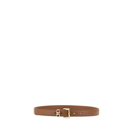 Ferragamo Curea Maro din Piele