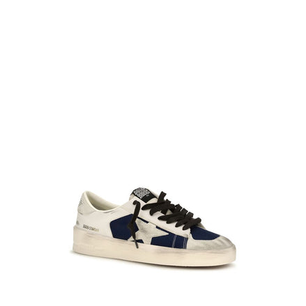 Golden Goose Pantofi Sport Gri din Piele