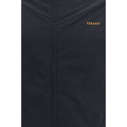 Versace Bomber Negru din Poliamidă