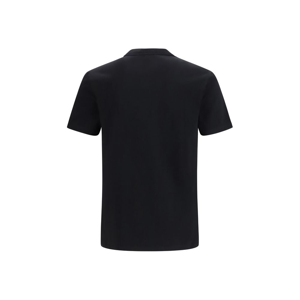 Versace Tricou Negru din Bumbac