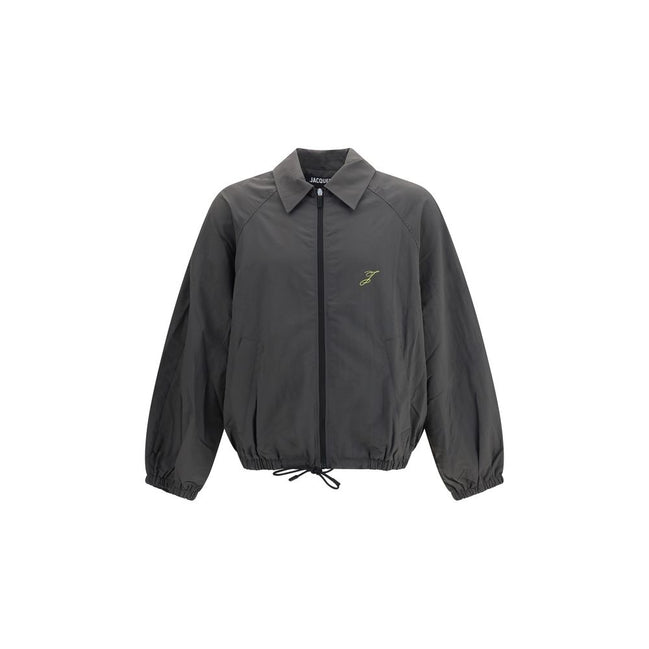 Jacquemus Geacă Lungă Gri din Poliamidă