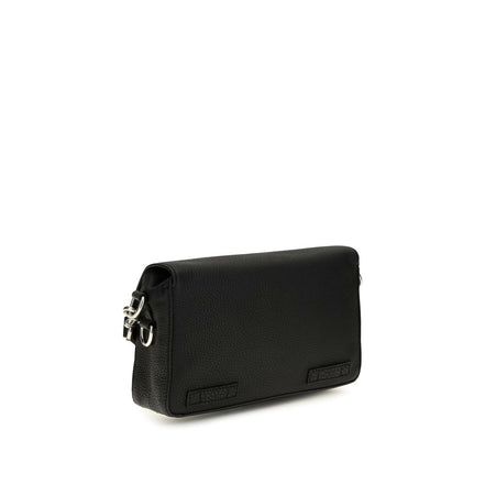 Fendi Geantă Crossbody Neagră din Piele