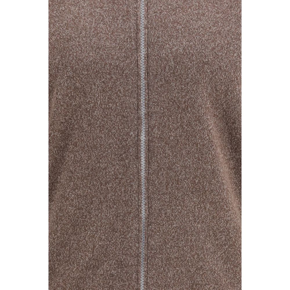 Brunello Cucinelli Cardigan Maro din Caşmir