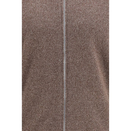 Brunello Cucinelli Cardigan Maro din Caşmir