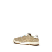 Fendi Adidași Sport Bej din Piele de Vițel