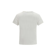 Fendi Tricou Alb din Bumbac
