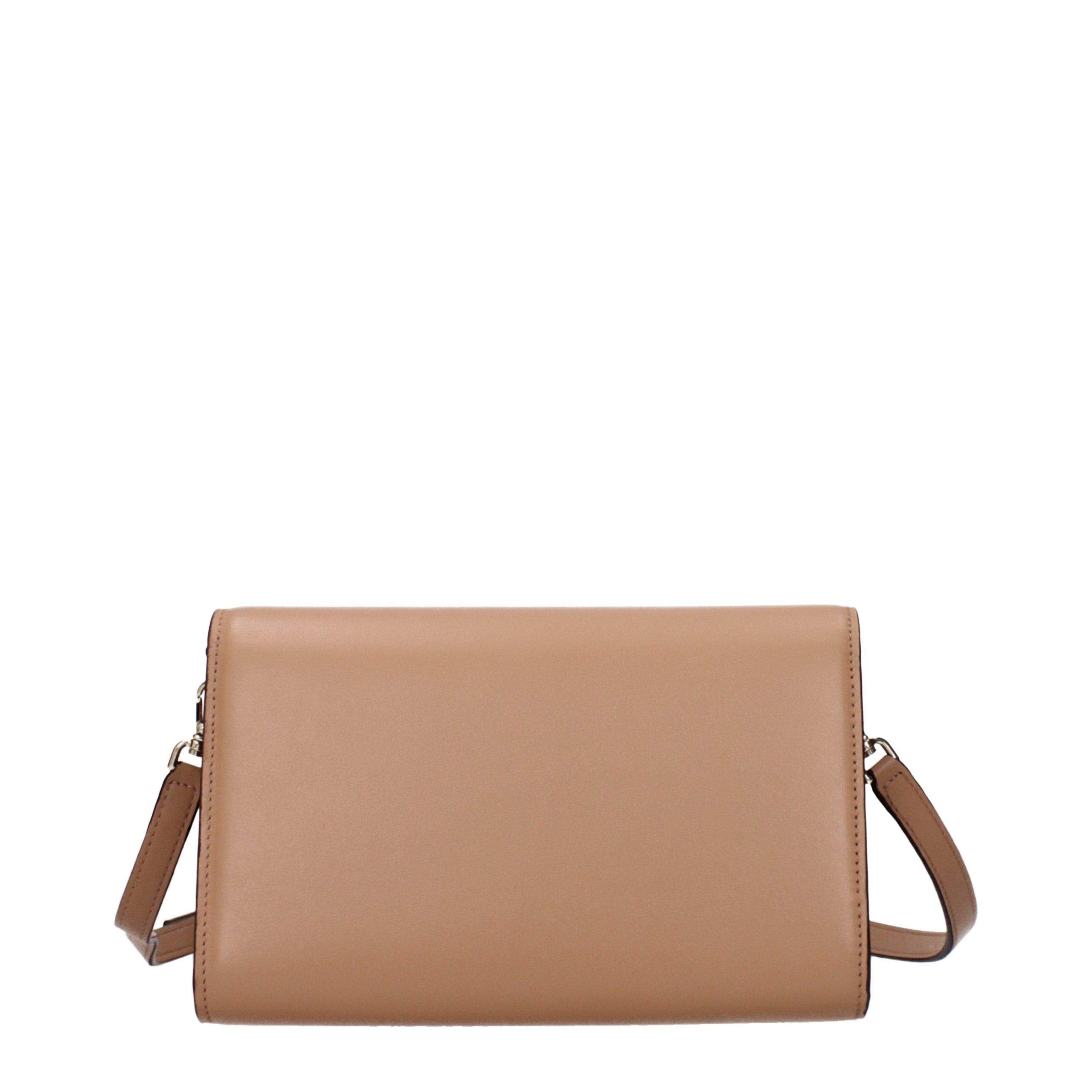 Jimmy Choo Poșetă Clutch Maro din Piele