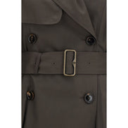 Burberry Bicolor Cotton Coat
