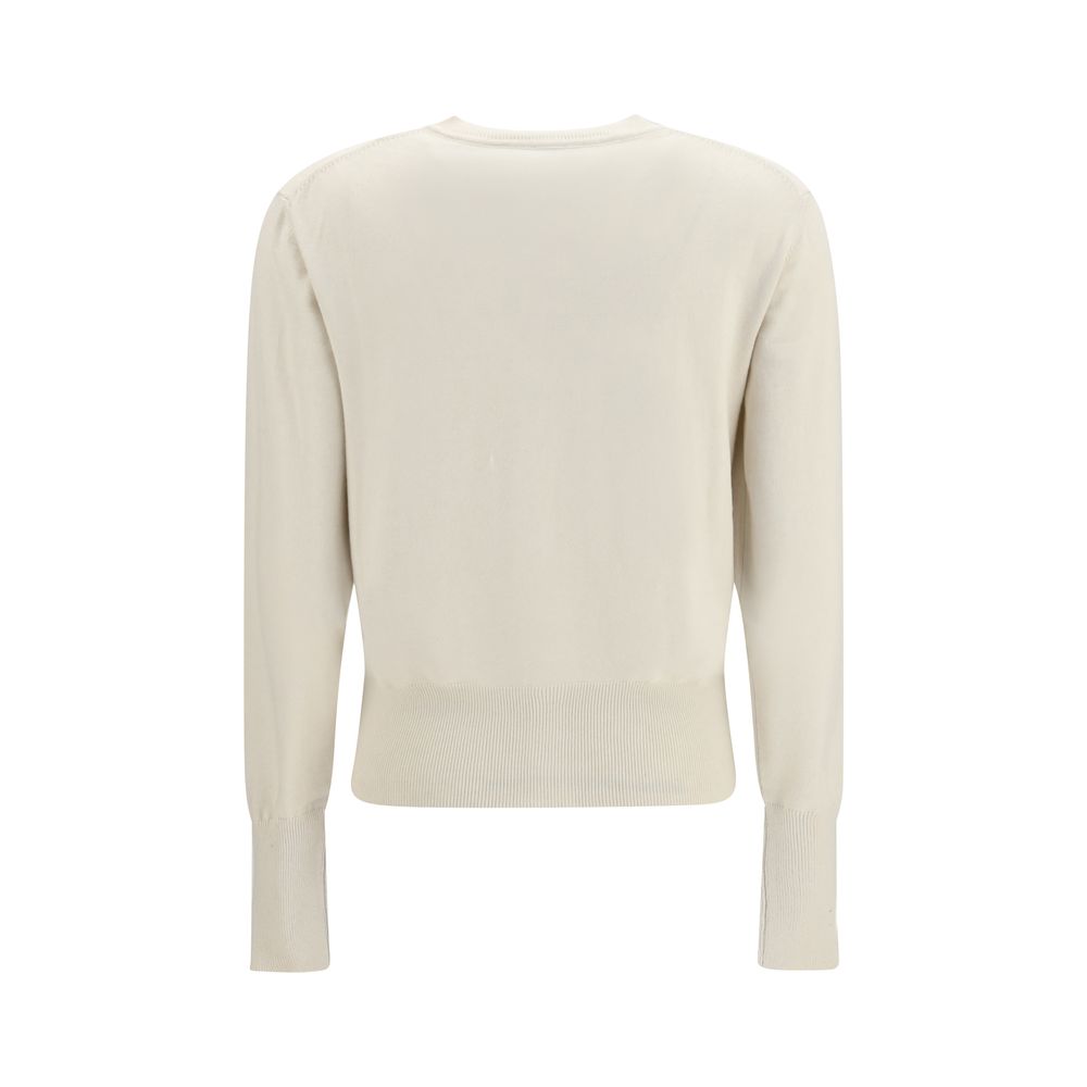 Vivienne Westwood Cardigan Alb din Bumbac
