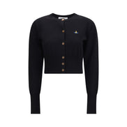 Vivienne Westwood Cardigan Negru din Bumbac