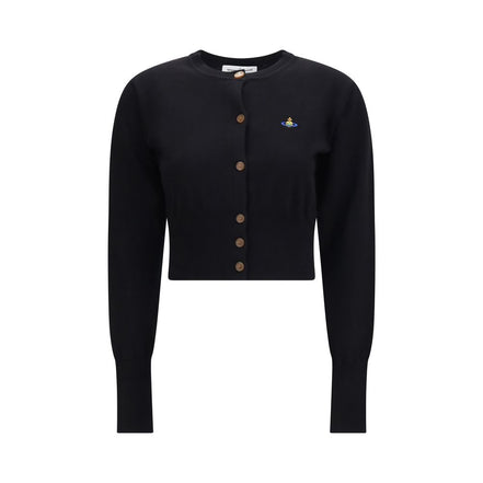 Vivienne Westwood Cardigan Negru din Bumbac