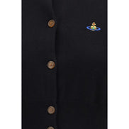 Vivienne Westwood Cardigan Negru din Bumbac