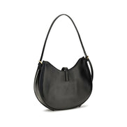 Versace Black Lambskin Shoulder Bag