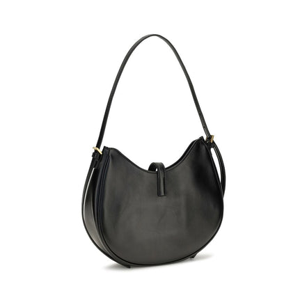 Versace Black Lambskin Shoulder Bag