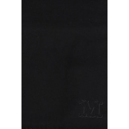 Max Mara Black Cashmere Scarf