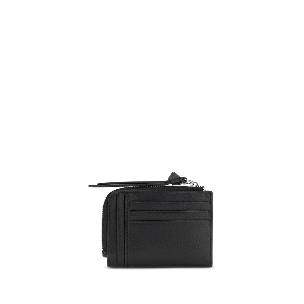 Vivienne Westwood Portofel Negru din Piele de Vițel