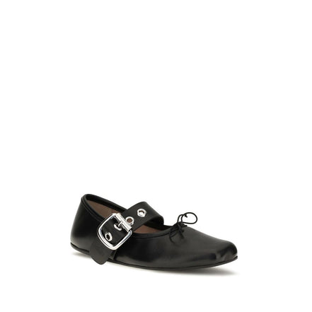 Vivienne Westwood Balerini Negri din Piele