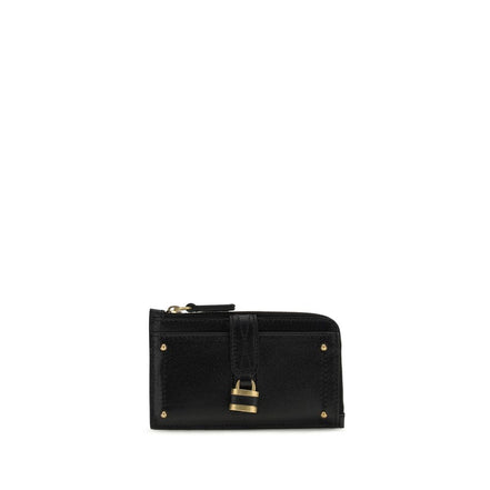 Chloé Black Leather Coin Purse