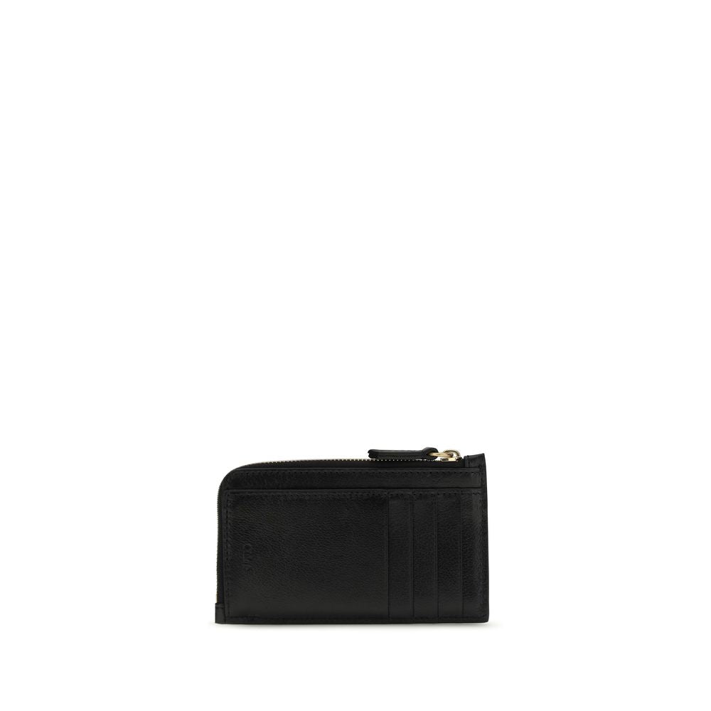 Chloé Black Leather Coin Purse