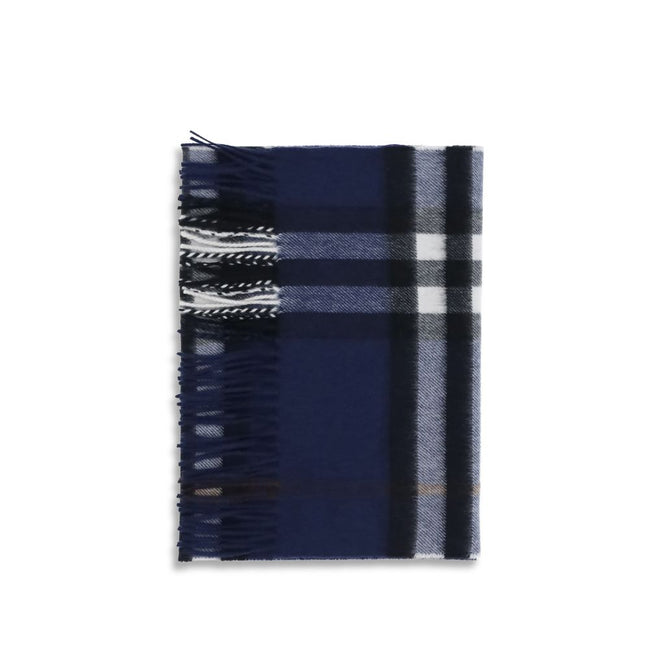 Burberry Fular Albastru din Cașmir