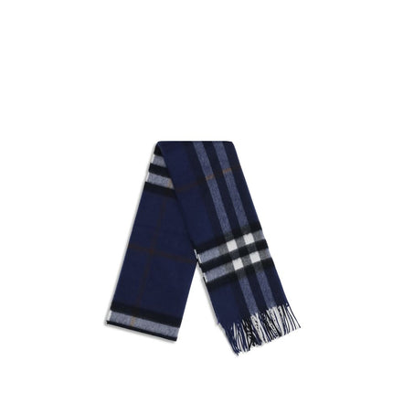 Burberry Fular Albastru din Cașmir