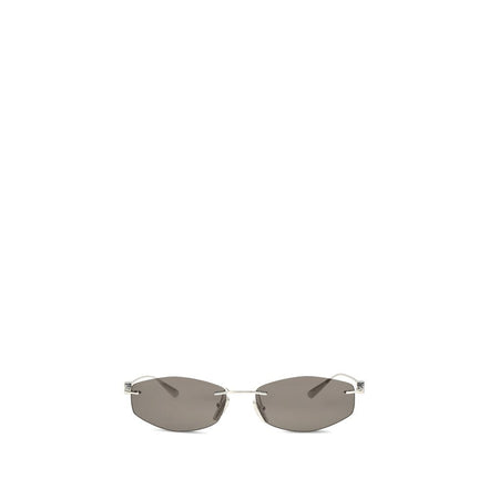 Balenciaga Ochelari de Soare Argintii din Metal