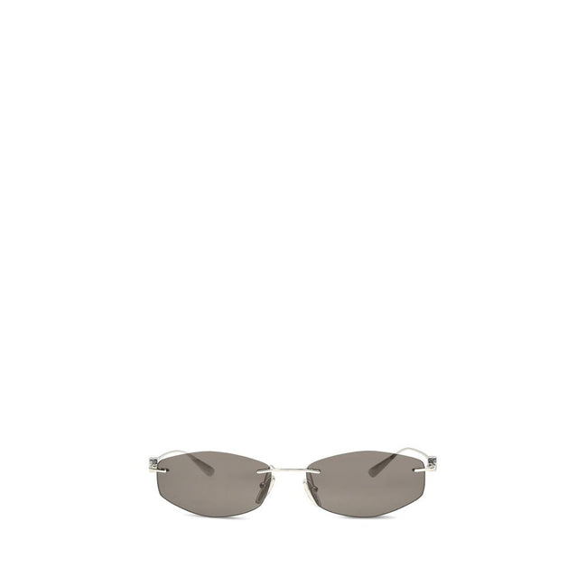 Balenciaga Ochelari de Soare Argintii din Metal
