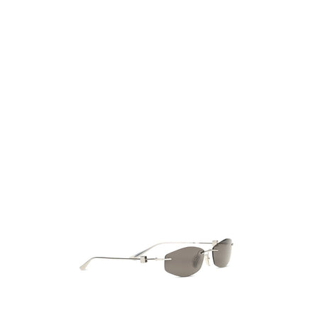 Balenciaga Ochelari de Soare Argintii din Metal
