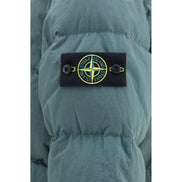 Stone Island Jachetă Lungă Bicoloră din Poliamidă