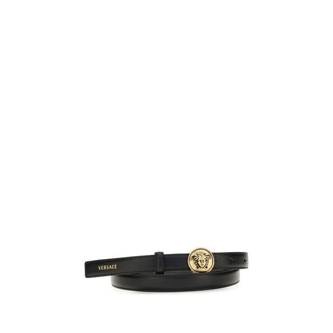 Versace Curea Neagră din Piele