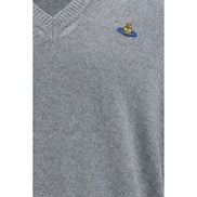 Vivienne Westwood Pulover Gri din Bumbac