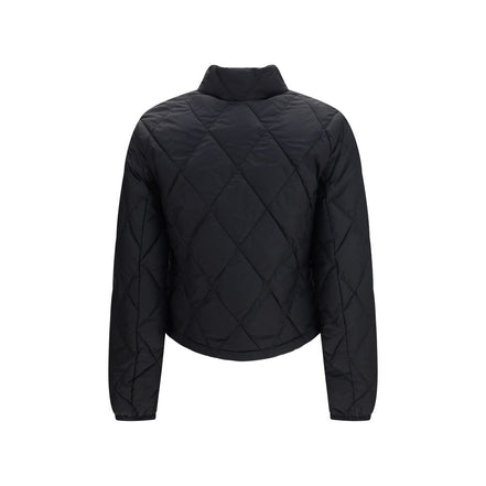 Burberry Geacă Lungă Neagră din Poliamidă