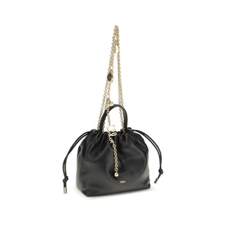 Chloé Black Leather Shoulder Bag