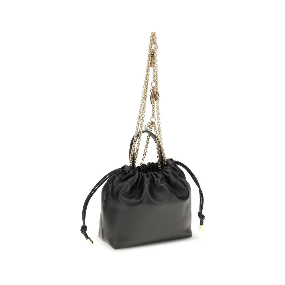 Chloé Black Leather Shoulder Bag