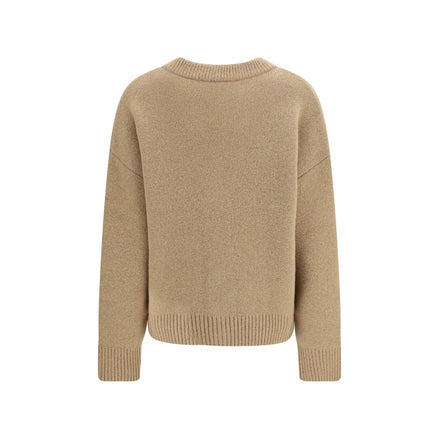 Ami Paris Beige Alpaca Cardigan