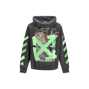 Off-White Gray Cotton Sweatshirt