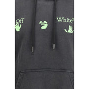 Off-White Gray Cotton Sweatshirt