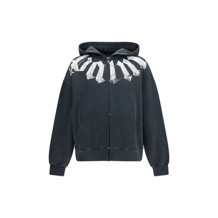 Palm Angels Hanorac Negru din Bumbac